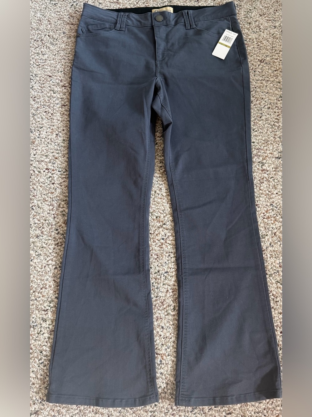 Democracy Slate Gray Straight Leg Pants